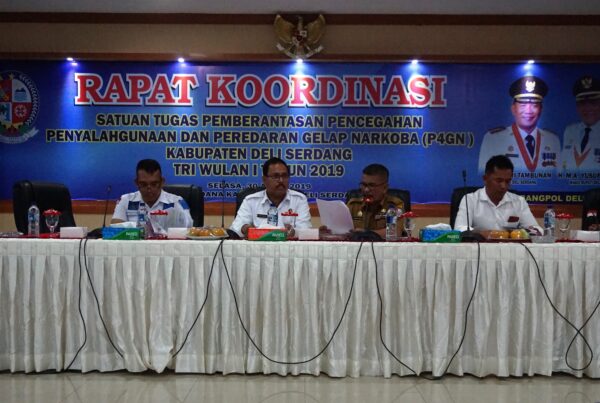 Pemerintah Kabupaten Deli Serdang Gelar Rapat Koordinasi Satgas P4GN