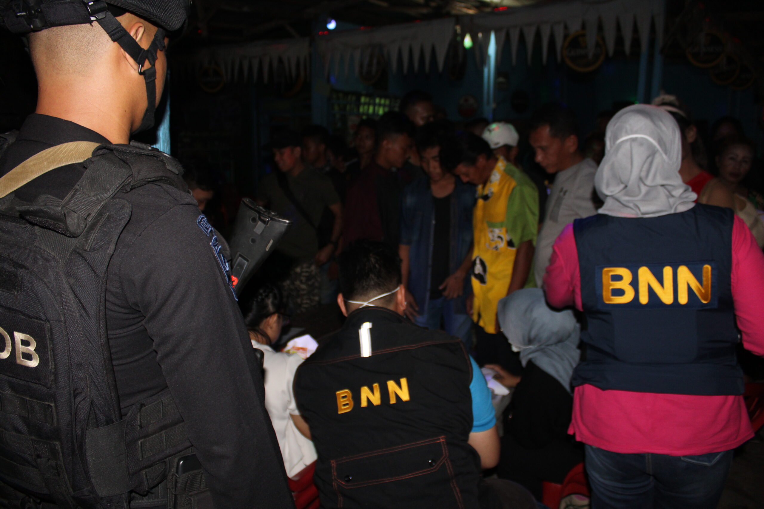 BNNK Deli Serdang Razia Tempat Hiburan Malam