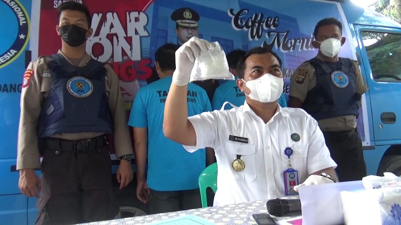 BNNK Deli Serdang tangkap bandar narkoba lintas propinsi pres release