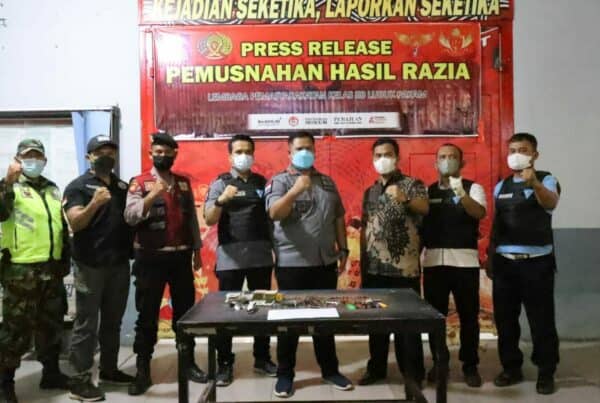 BNNK Deli Serdang gelar razia gabungan bersama Lapas Lubuk Pakam dan TNI Polri