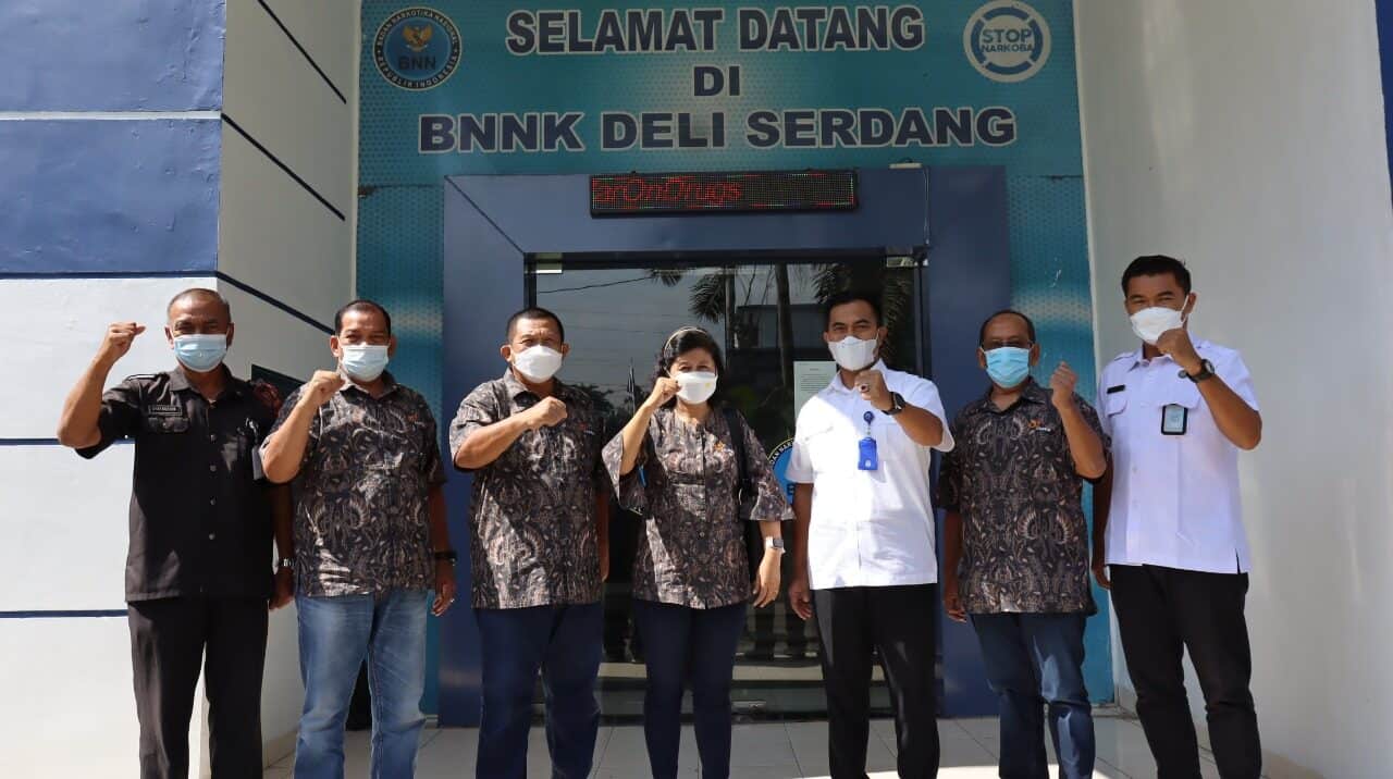 Kunjungi BNNK DS, PT Japfa Comfeed Indonesia Tbk berkomitmen dukung terus program P4GN (pencegahan dan pemberantasan penyalahgunaan dan peredaran gelap narkotika)