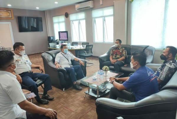 Sukseskan program P4GN di Bandara kualanamu, BNNK Deli Serdang kunjungi Otoritas bandara wilayah II Medan