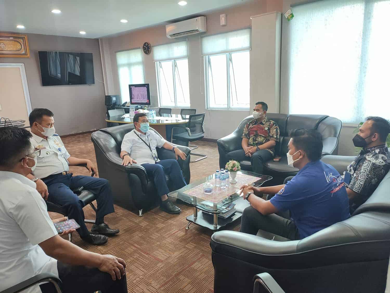 Sukseskan program P4GN di Bandara kualanamu, BNNK Deli Serdang kunjungi Otoritas bandara wilayah II Medan Sukseskan program P4GN di Bandara kualanamu, BNNK Deli Serdang kunjungi Otoritas bandara wilayah II Medan