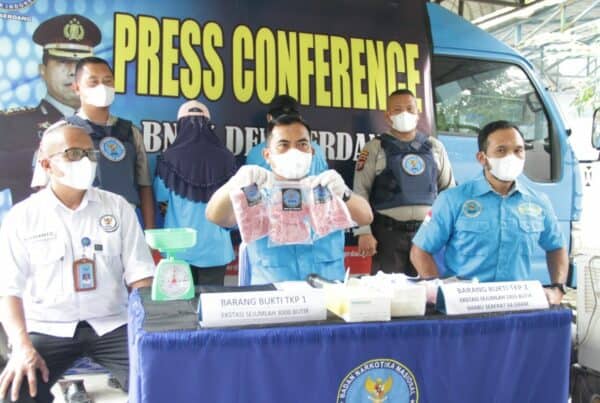 BNNK Deli Serdang tangkap pelaku pengedar narkotika jenis sabu dan ekstasi jaringan propinsi sumut dan riau