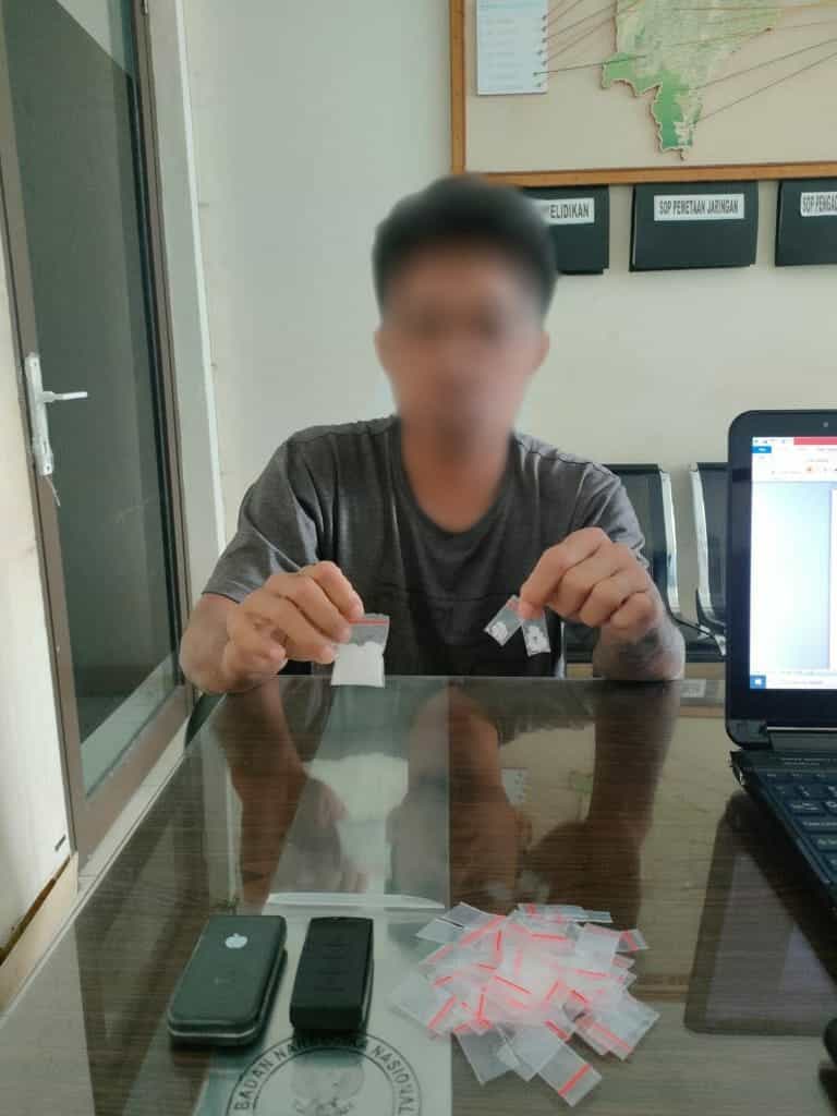 BNNK Deli Serdang Amankan Pengedar Sabu